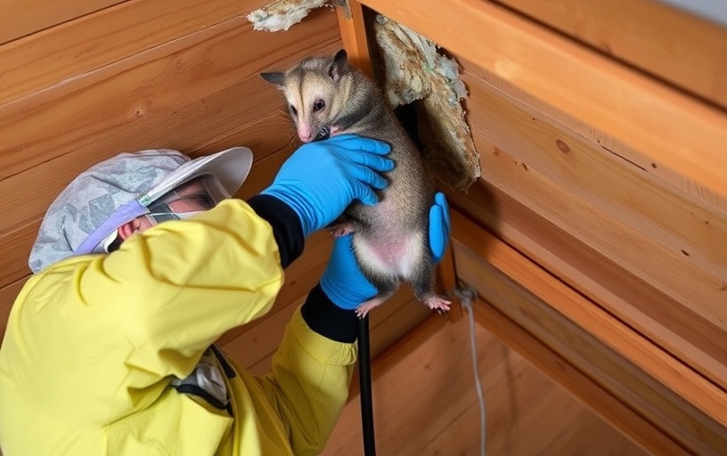 Roof & Ceiling Possum Removal in Burnside